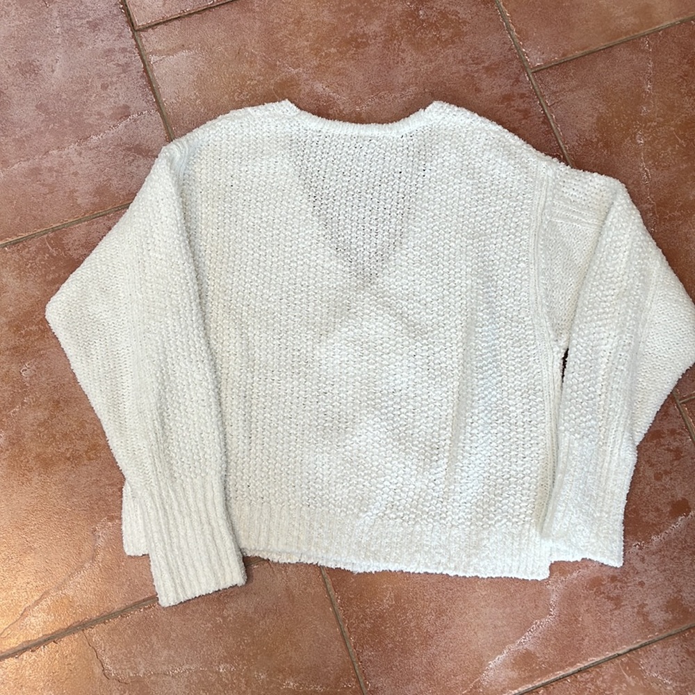 Free people white knit sweater - Picture 4 of 4